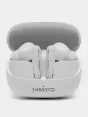 Белый беспроводные наушники TRANYOO Wireless Stereo Earphone TWS, T-M26 вакуумные