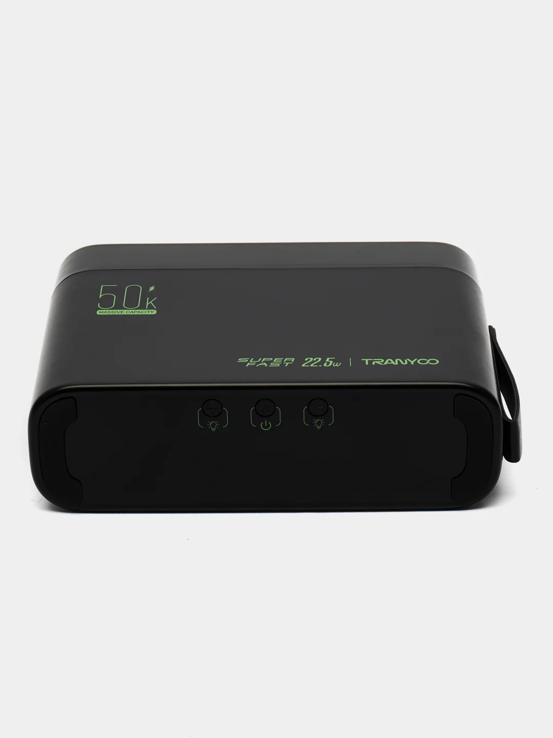 Внешний аккумулятор TRANYOO T-L5, повербанк 50000 mAh с функцией быстрой зарядки и ночника