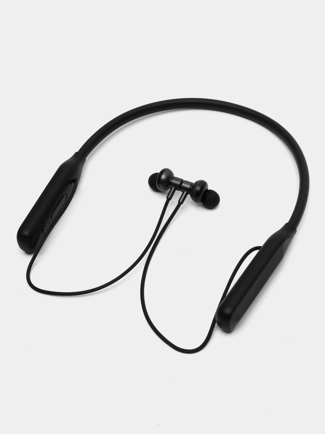 Черный беспроводные спортивные наушники TRANYOO Wireless Stereo Earphone, T-M28 крепление на шее