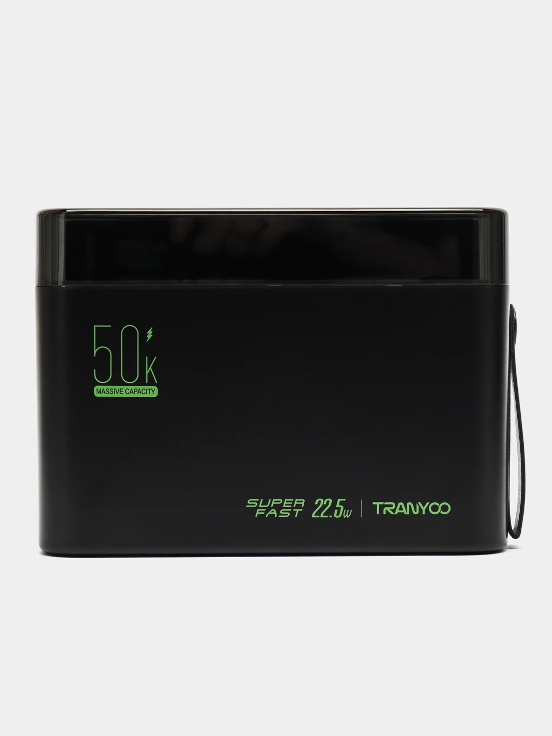 Внешний аккумулятор TRANYOO T-L5, повербанк 50000 mAh с функцией быстрой зарядки и ночника