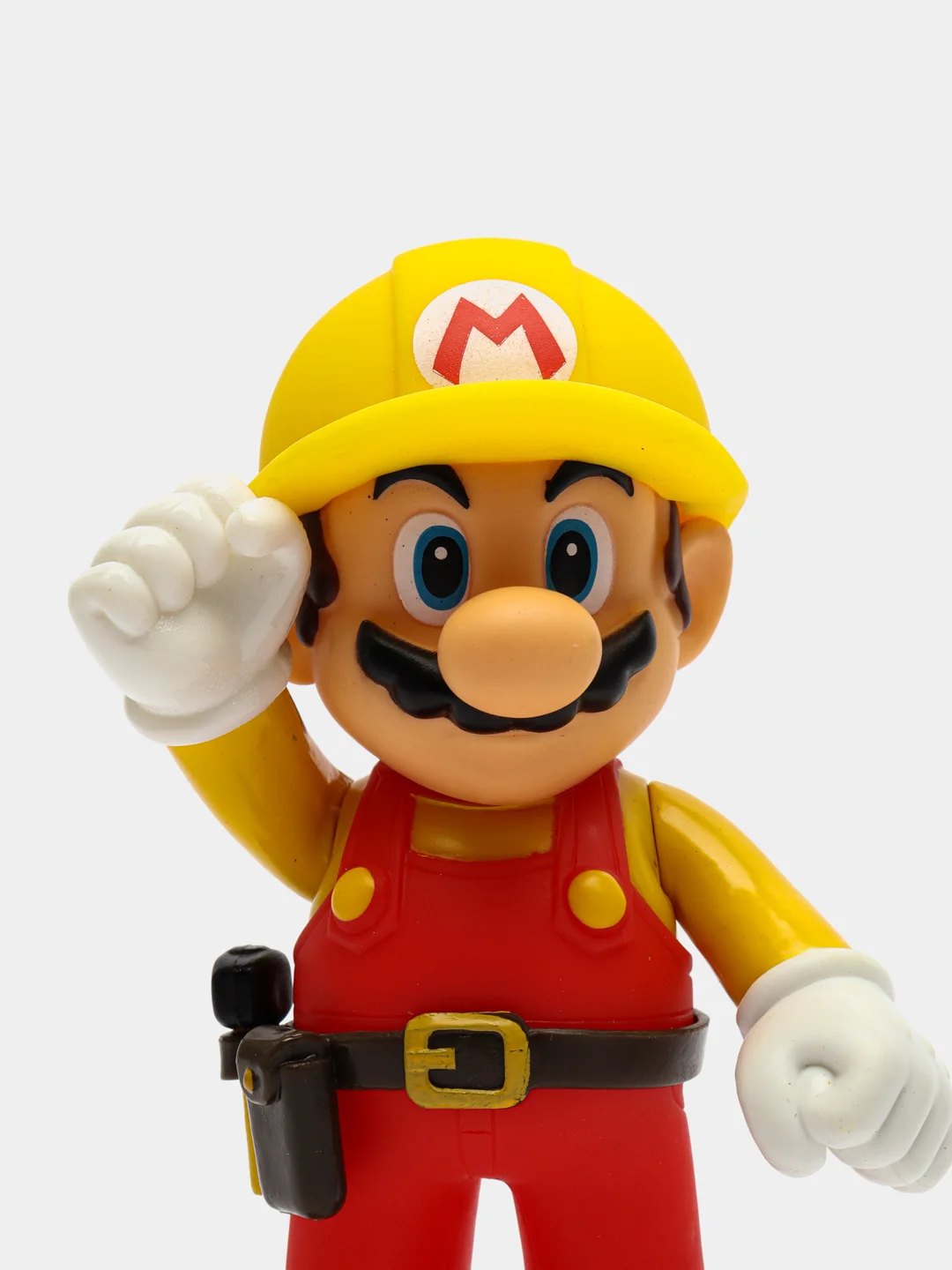 Разноцветный фигурка: Mario (Марио Строитель) 12см.