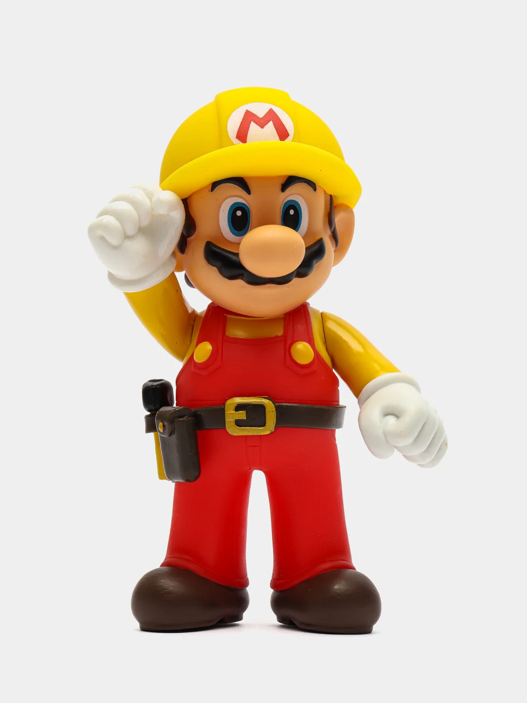 Разноцветный фигурка: Mario (Марио Строитель) 12см.