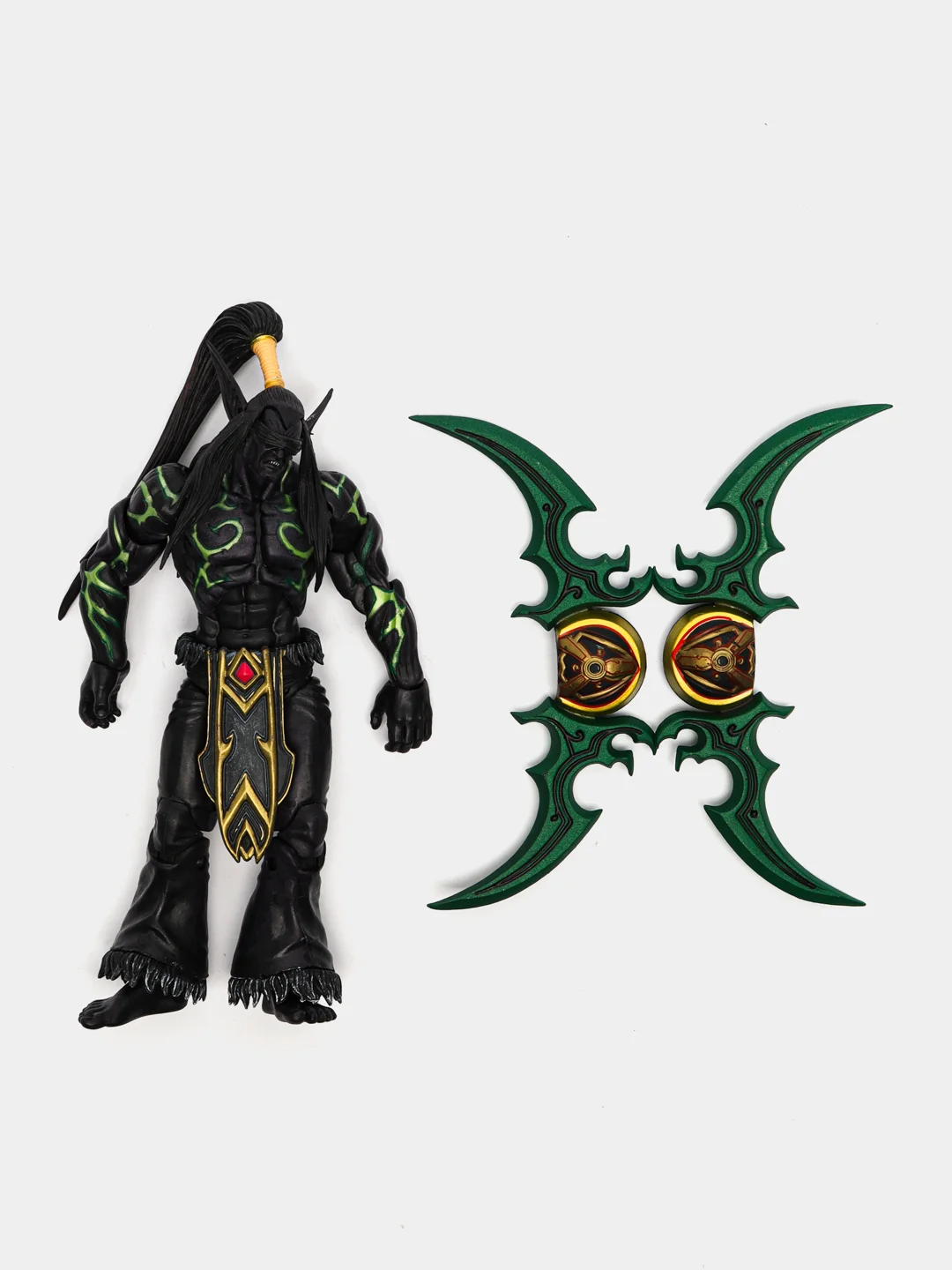 Разноцветный фигурка: WOW Illidan The Betrayer