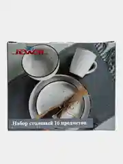 Набор столовый JEWEL "Капелла", 16 предметов, керамика