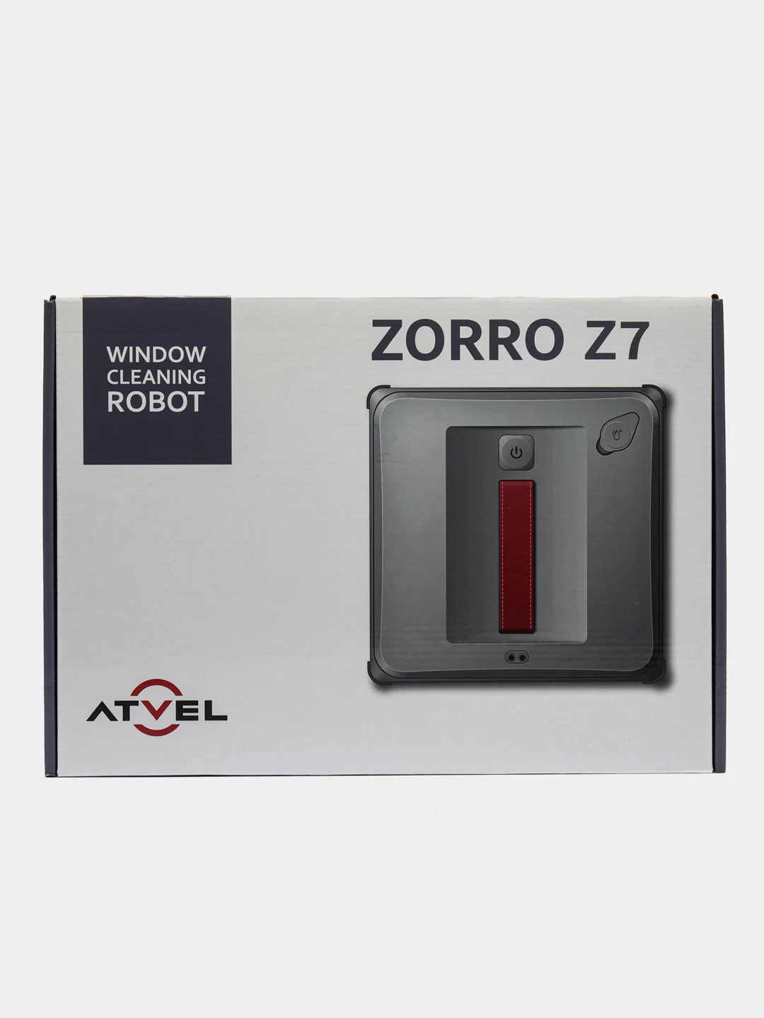 Серый робот-мойщик окон Atvel Zorro Z7 стеклоочиститель с распылением воды