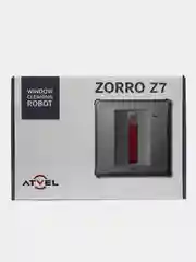 Серый робот-мойщик окон Atvel Zorro Z7 стеклоочиститель с распылением воды