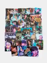 Голубой набор K-POP Blackpink, Stray Kids стикерпак 50 шт блакпинк, страй кидз, наклейки стикеры