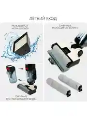 Пылесос моющий вертикальный беспроводной PLANTA PL-CW201: сухая убора, влажная уборка