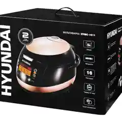 Мультиварка Hyundai HYMC-1611, 5л, 850Вт, коричневый/черный