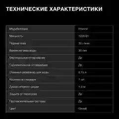 Отпариватель ручной Hyundai H-HS02456, 1200Вт, синий