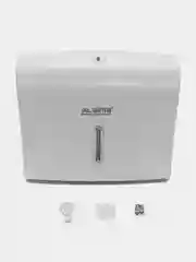 Диспенсер для полотенец LAIMA PROFESSIONAL BASIC (Система H2), Z-сложения, белый, ABS