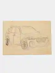 Набор для выжигания по дереву, деревянные, 5 штук 10 рисунков, 15x21 см, Brauberg Hobby