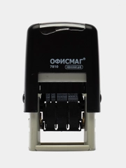 Печать Офисмаг Printer 7810 Bank, 271926, датер мини для офиса, штамп, месяц цифрами