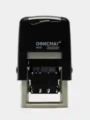 Печать Офисмаг Printer 7810 Bank, 271926, датер мини для офиса, штамп, месяц цифрами