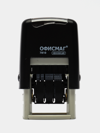 Печать Офисмаг Printer 7810 Bank, 271926, датер мини для офиса, штамп, месяц цифрами