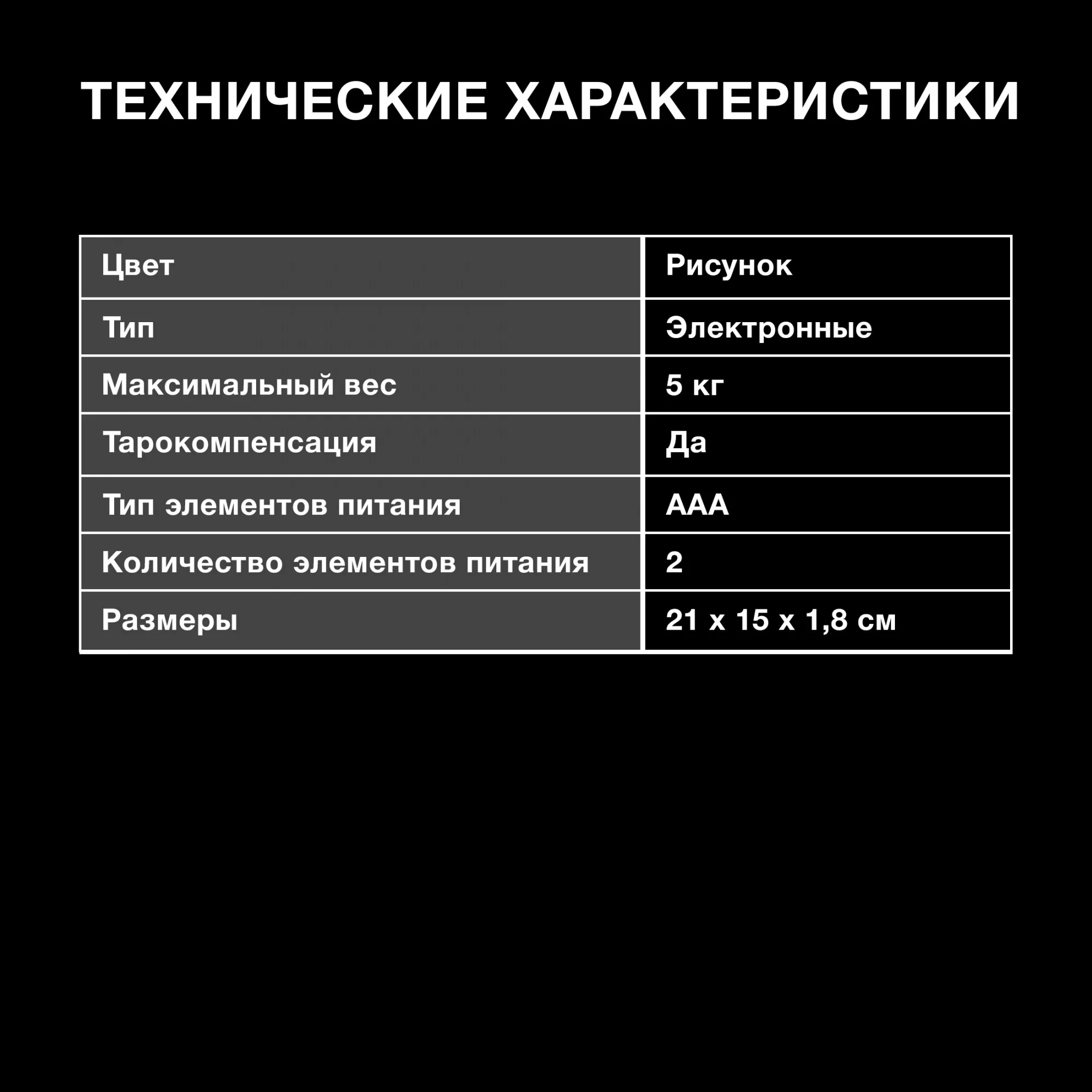 Весы кухонные электронные Hyundai HYS-KG221, максимальный вес 5 кг