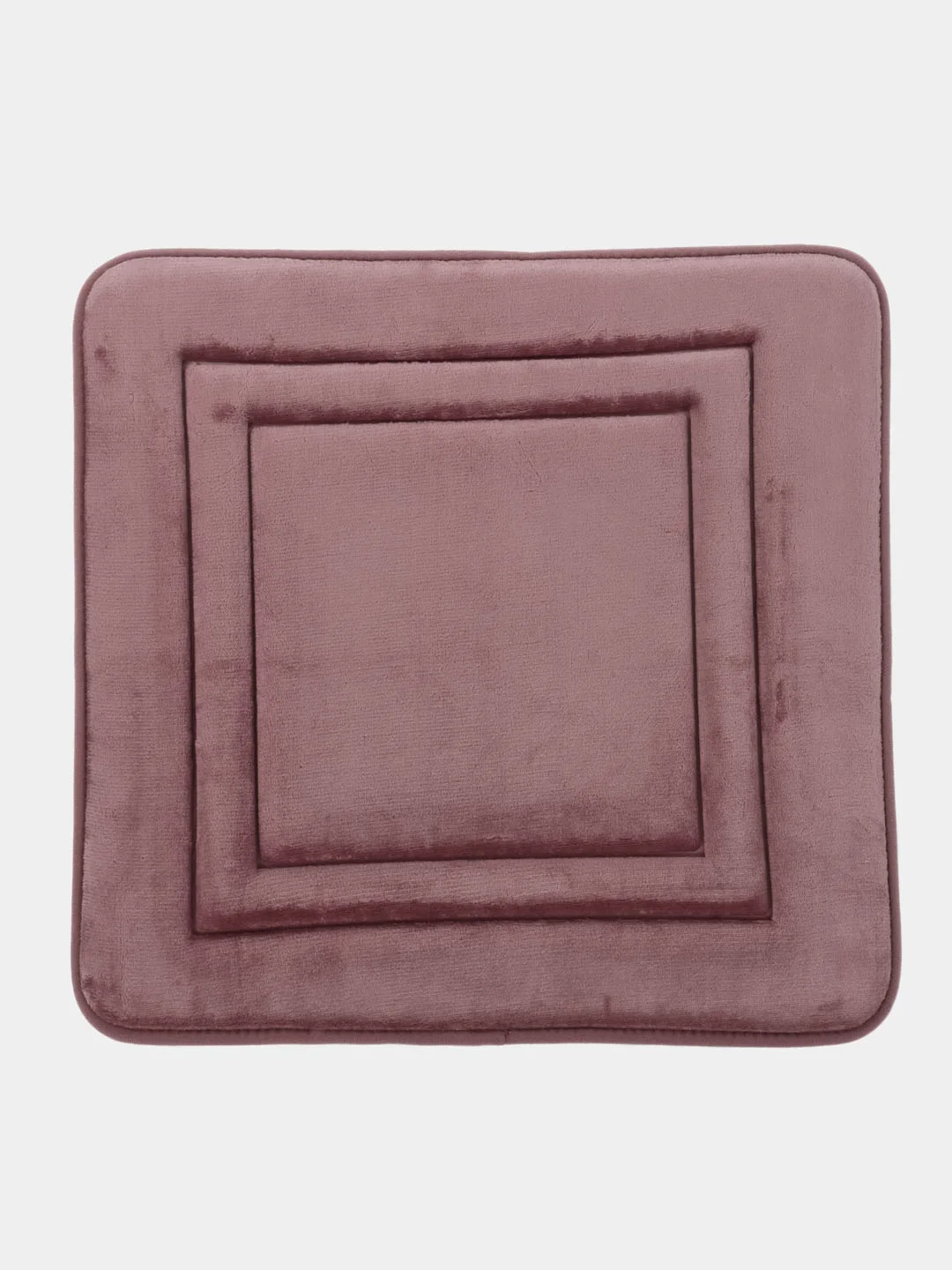 Коврик для туалета DeNASTIA "Soft Collection" 50x50см, мемори, лиловый