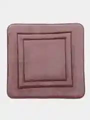 Коврик для туалета DeNASTIA "Soft Collection" 50x50см, мемори, лиловый