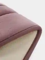 Коврик для туалета DeNASTIA "Soft Collection" 50x50см, мемори, лиловый