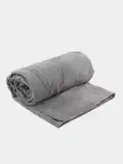 Покрывало DeNASTIA вельвет 200x240см, цвет серый