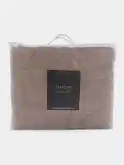 Покрывало DeNASTIA вельвет 200x240см, цвет бежевый