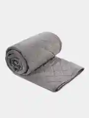 Покрывало DeNASTIA велюр 240x240см, цвет серый