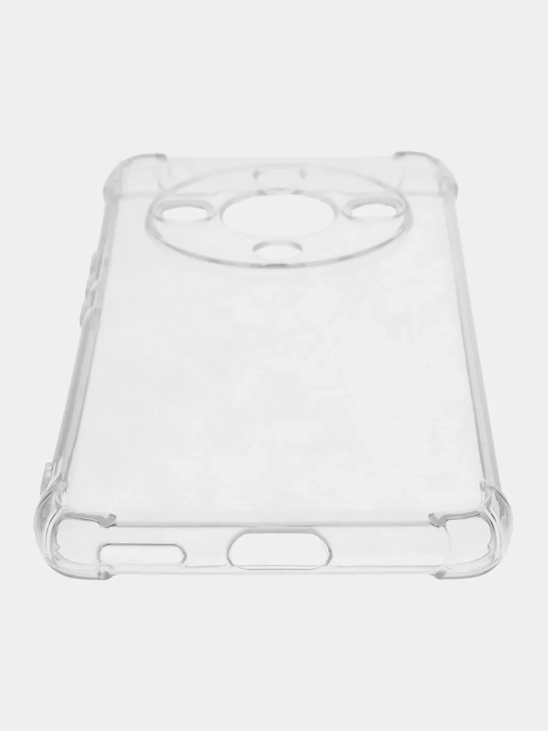 Прозрачный чехол для Honor X9B (Хонор Х9б) прозрачный противоударный