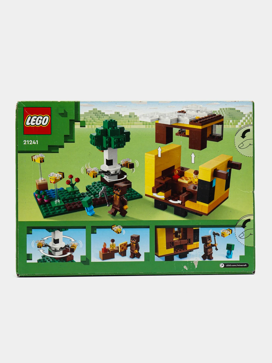 Конструктор LEGO Minecraft 21241 Пчелиный коттедж