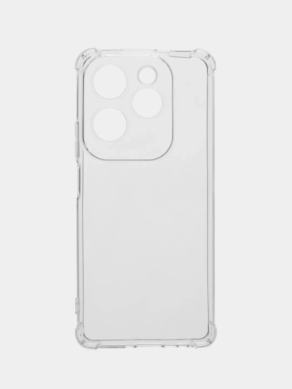 Чехол для Infinix Hot 40 / Hot 40 Pro / Spark 20 Pro (Хот 40) прозрачный противоударный