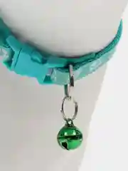 Мятный регулируемый ошейник для кошек и мелких собак, с колокольчиком