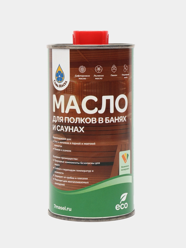 Масло для защиты полков в банях и саунах. 7 масел