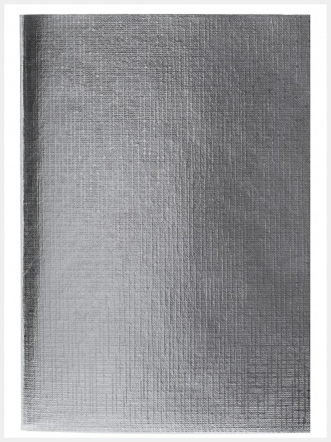 Красный тетрадь бумвинил А4 96 л. скоба, офсет №1, клетка, "Бумвинил METALLIC", HATBER