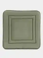 Коврик для туалета DeNASTIA "Soft Collection" 50x50см, мемори, оливковый
