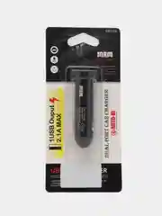 Черный зарядное автомобильное удлиненное АЗУ Usb 1x MRM MR59A