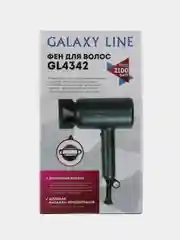 Фен Galaxy LINE GL4342, 2100Вт защита от перегрева, 2 скорости потока