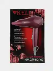 Розовый фен kelli kl-1124
