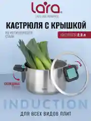 Кастрюля LARA "Изумруд"