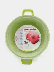 Лайм емкости "Маджико" 3л дуршлаг и чаша с ручками для разморозки продуктов: мяса, рыбы, овощей
