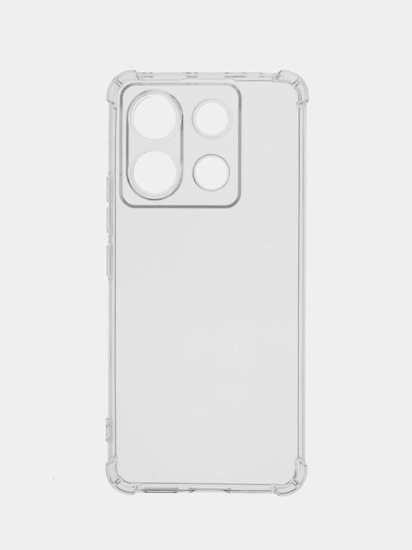 Чехол для Xiaomi Redmi Note 13 Pro 5G / Poco X6 прозрачный противоударный