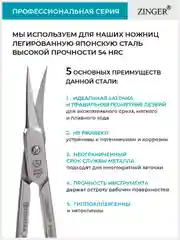 Ножницы маникюрные изогнутые (BS-328FD) для кутикулы с профессиональной ручной заточкой