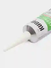 Белый герметик силиконовый санитарный для ванны и кухни