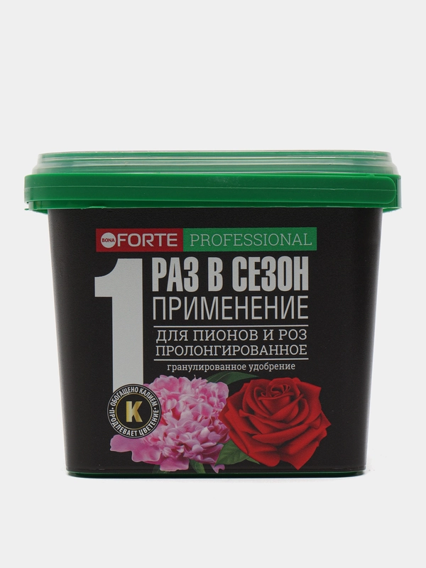 Бона Форте 1л Пионы и Розы с кремнием (ведро)