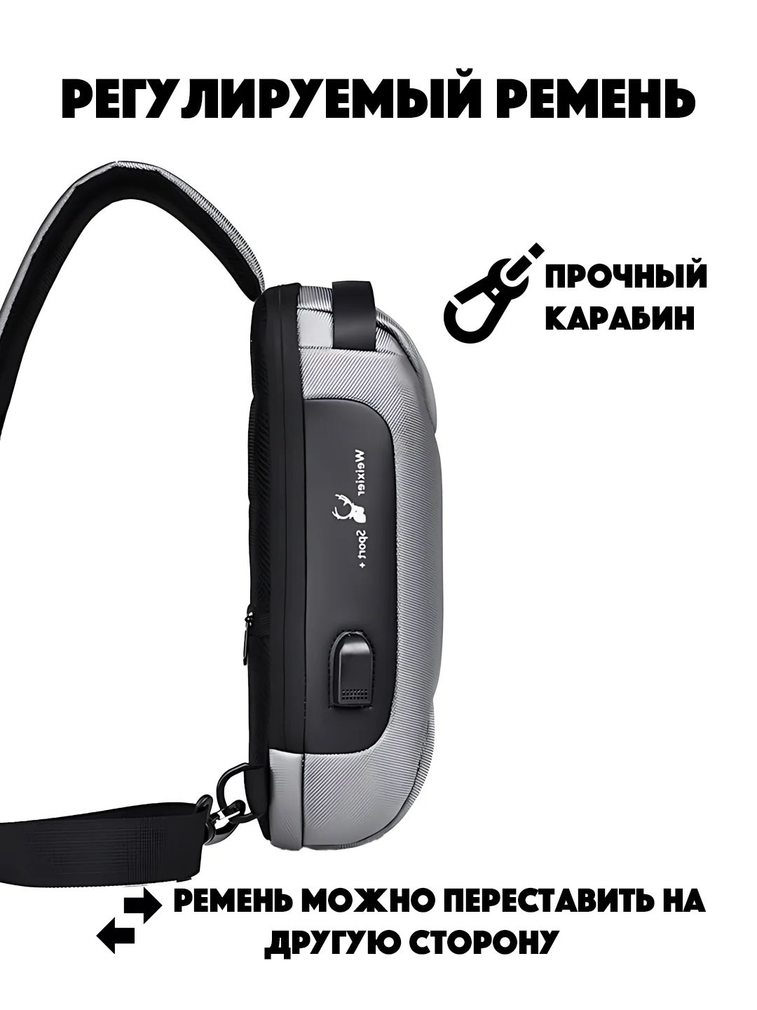 Золотой дорожная сумка рюкзак противоугонный через плечо туристический барсетка с кодовым замком
