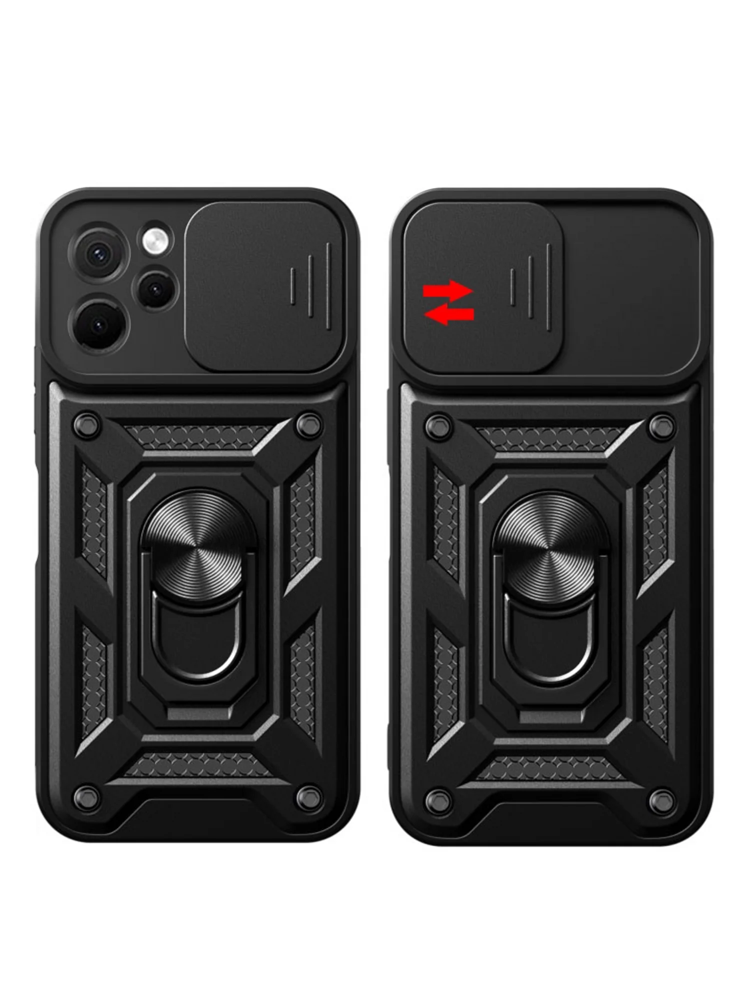 Серебряный чехол противоударный armors для Huawei Nova Y61 / Нова У61 с защитой камеры