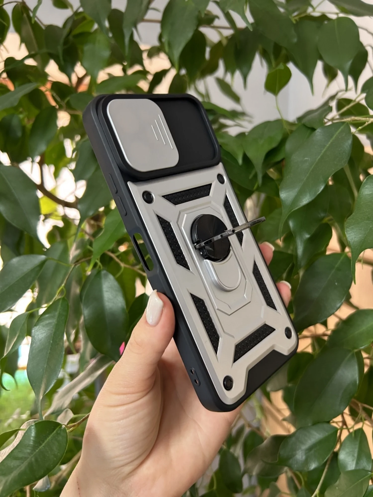 Красный чехол противоударный armors для Huawei Nova Y61 / Нова У61 с защитой камеры