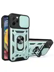Зеленый чехол противоударный armors для Huawei Nova Y61 / Нова У61 с защитой камеры