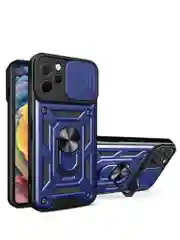 Темно-синий чехол противоударный armors для Huawei Nova Y61 / Нова У61 с защитой камеры