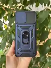 Темно-синий чехол противоударный armors для Huawei Nova Y61 / Нова У61 с защитой камеры