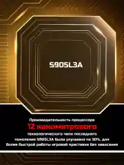 Игровая приставка консоль 64 gb Android Tv 30000игр