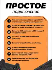 Игровая приставка консоль 64 gb Android Tv 30000игр